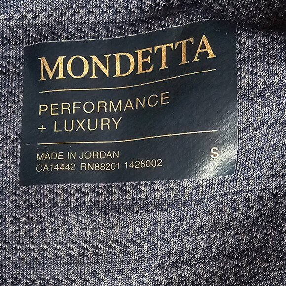 Mondetta Performance + Luxury long brushed fleece leggings warm small blue - Picture 7 of 8